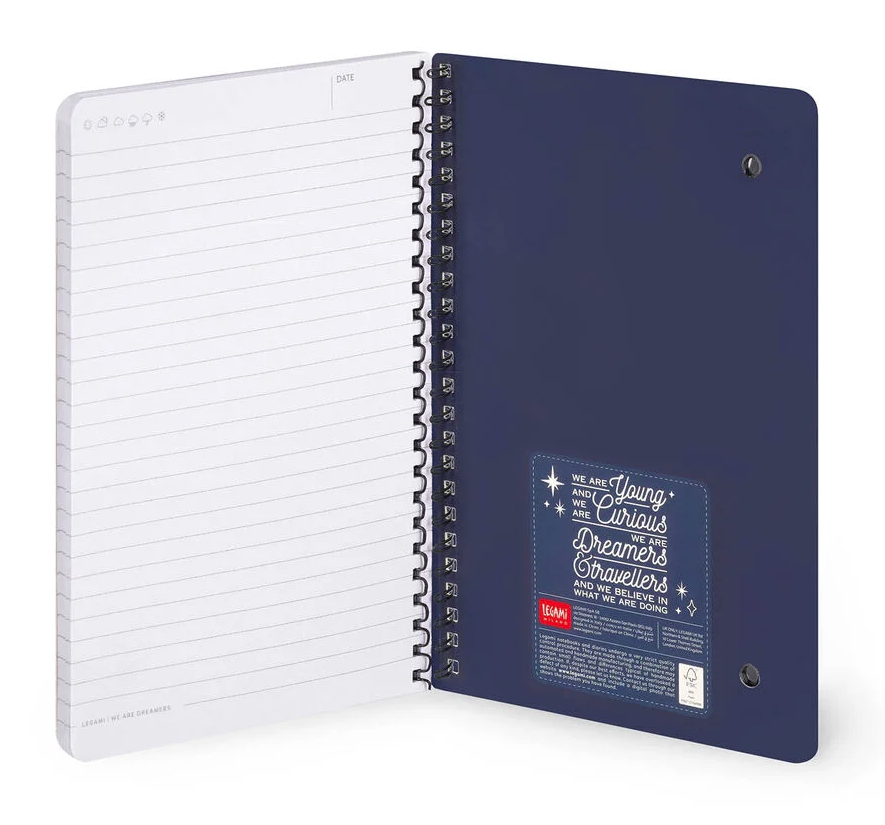 Legami A5 kierrekirja, Moth Legami A5 kierrekirja, Moth - Image 5