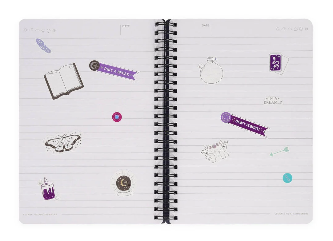 Legami A5 kierrekirja, Moth Legami A5 kierrekirja, Moth - Image 6