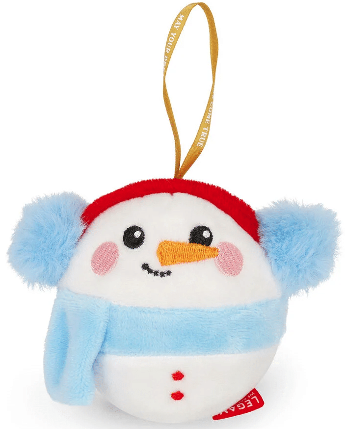 Legami Christmas Decoration Oh-Oh-Ohrnaments, Lumiukko