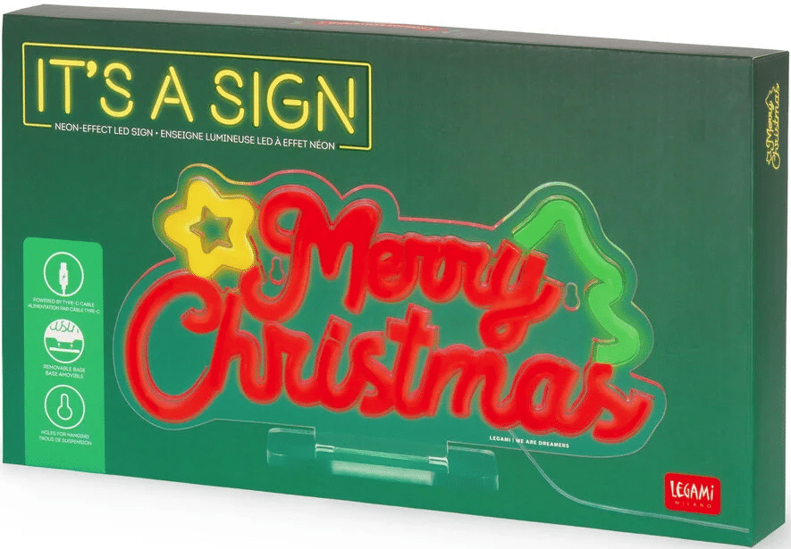 Legami It´s a sign Led-valo, Merry Xmas
