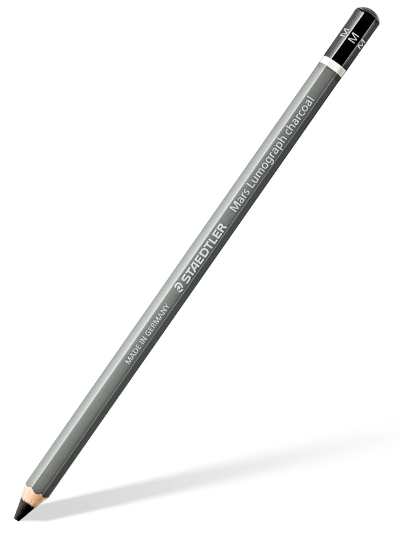 Staedtler Mars Lumograph 100C hiilykynä, 3 kpl/pkt Staedtler Mars Lumograph 100C hiilykynä, 3 kpl/pkt - Image 2