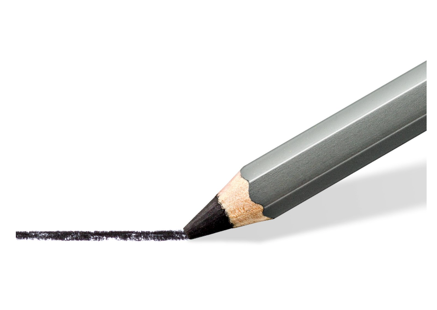 Staedtler Mars Lumograph 100C hiilykynä, 3 kpl/pkt Staedtler Mars Lumograph 100C hiilykynä, 3 kpl/pkt - Image 3