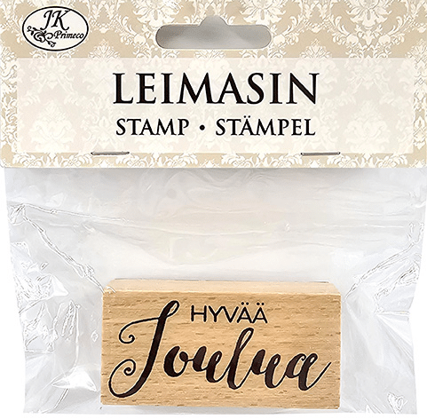 Hyvää joulua leimasin