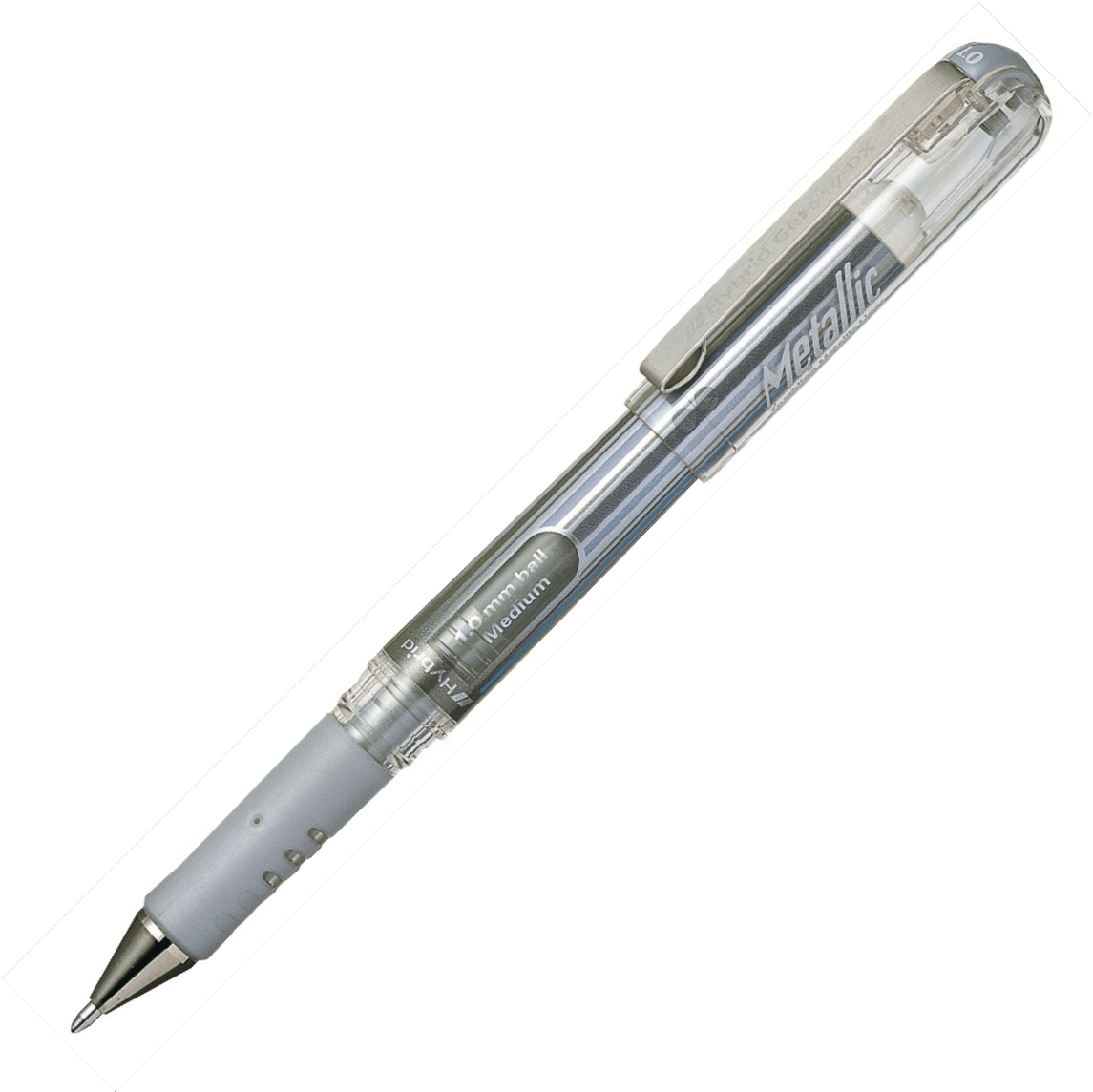 Pentel hybrid K230 geelikynä, hopea
