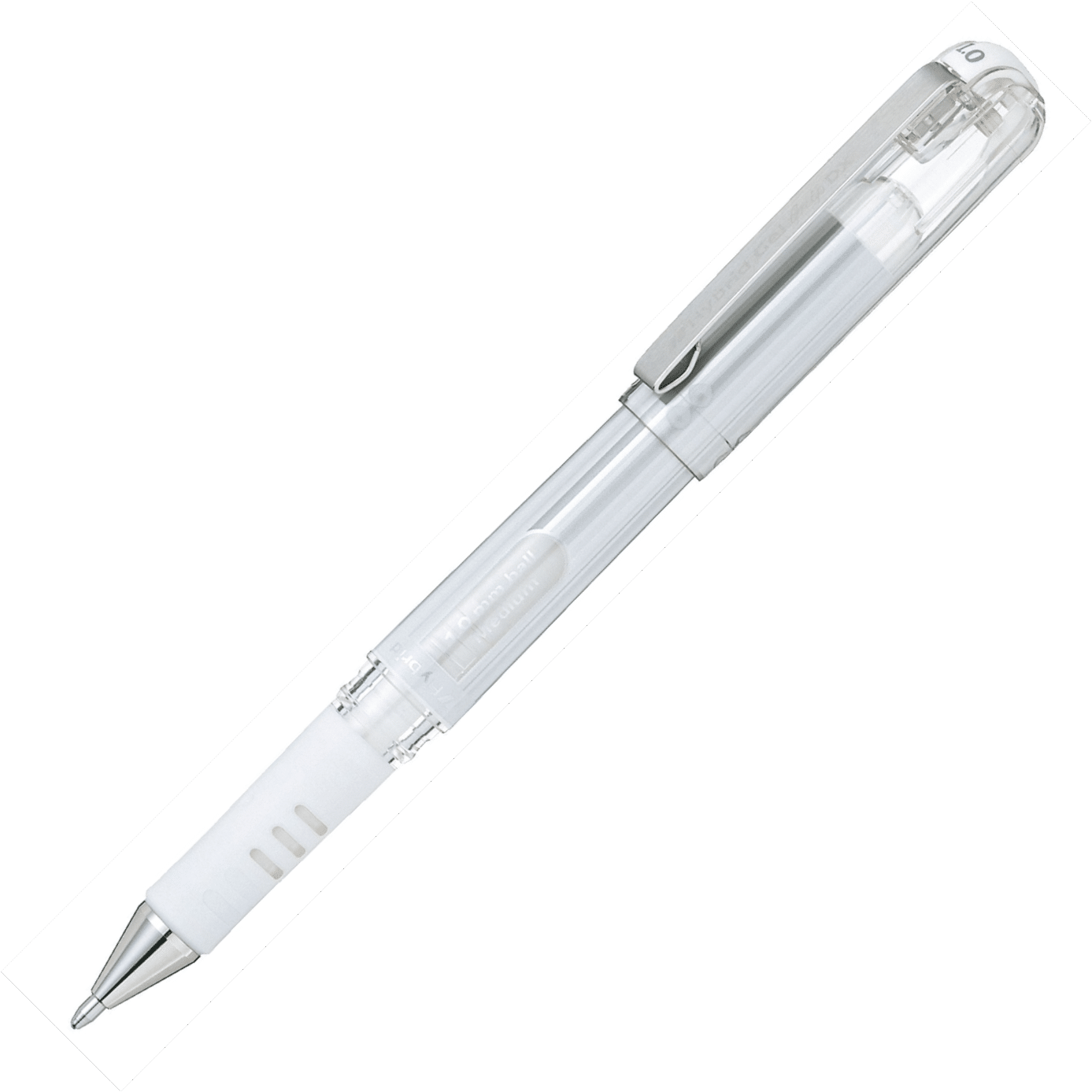 Pentel hybrid K230 geelikynä, valkoinen