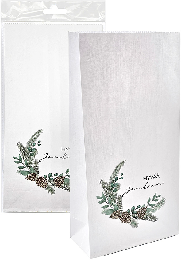 Lahjapussi Havukranssi, 5 kpl/pss Lahjapussi Havukranssi, 5 kpl/pss Suomen vanhin kirjakauppa - Vuodesta 1899