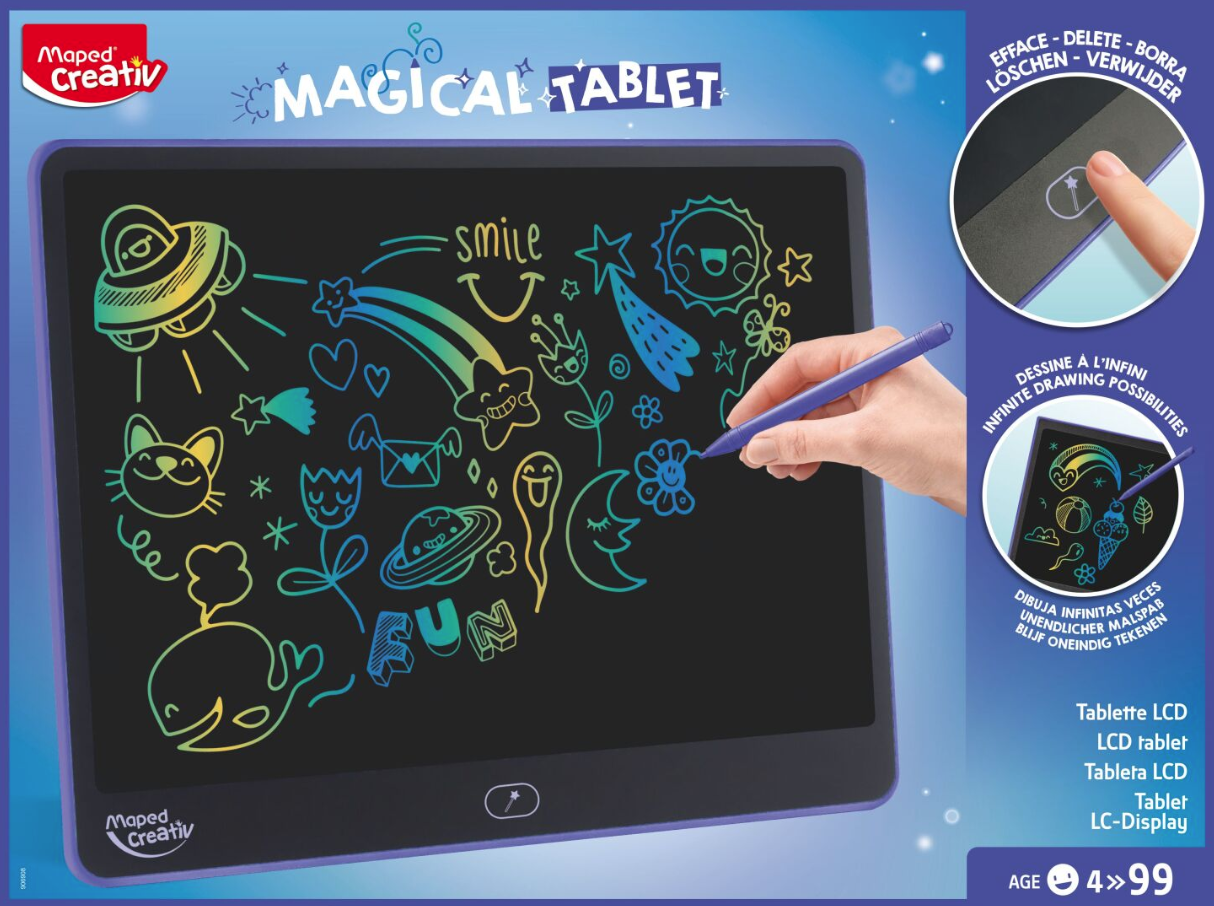 Maped Magical Tablet XL piirtoalusta Maped Magical Tablet XL piirtoalusta Suomen vanhin kirjakauppa - Vuodesta 1899