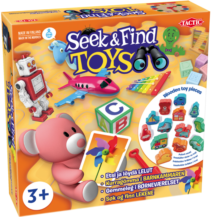 Etsi ja löydä Lelut Etsi ja löydä Lelut