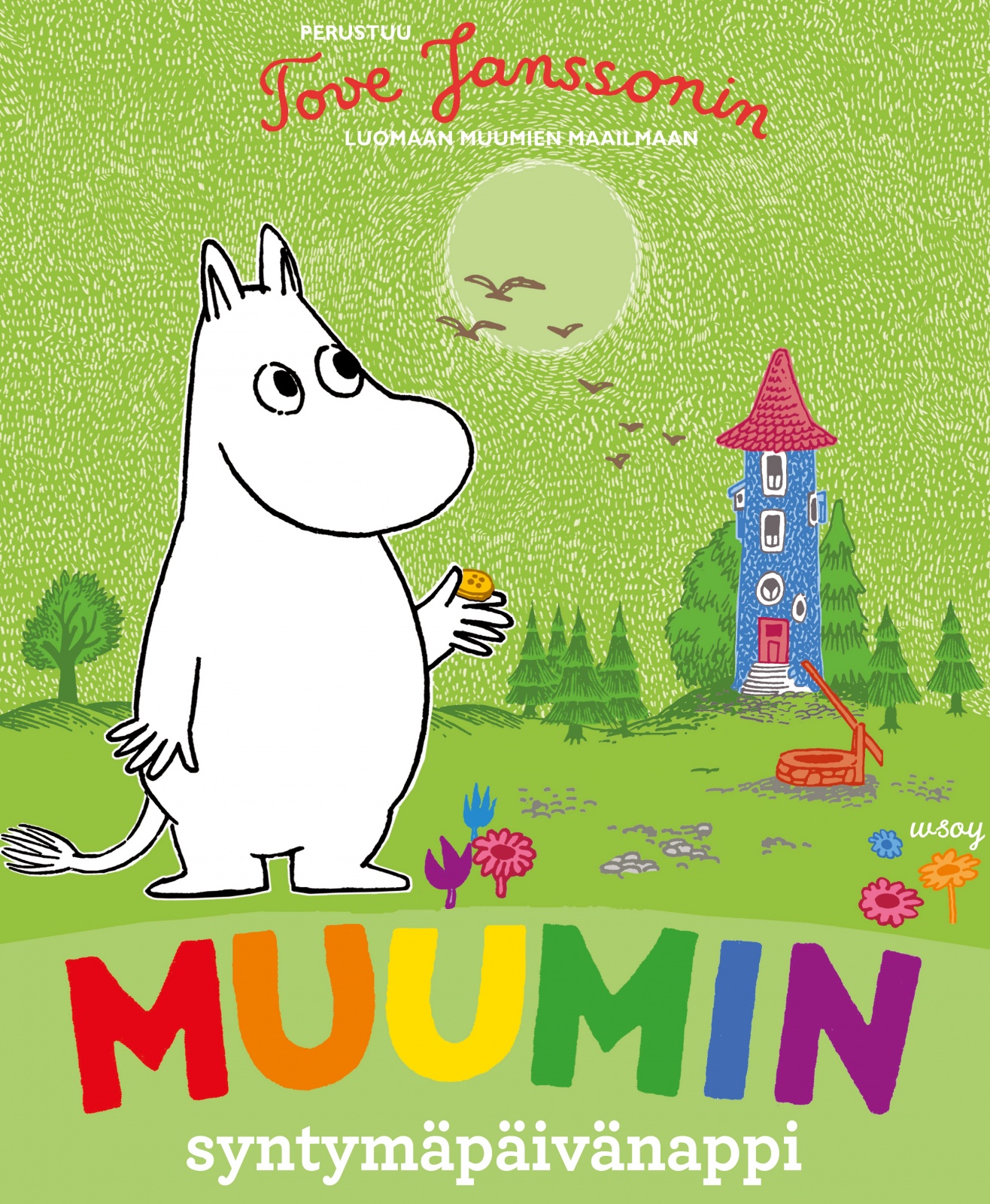 Muumin syntymäpäivänappi Muumin syntymäpäivänappi Suomen vanhin kirjakauppa - Vuodesta 1899