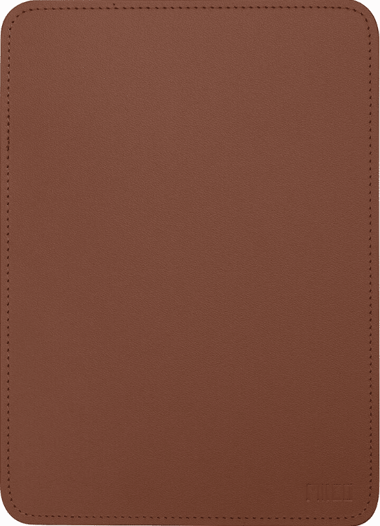 Miiko nahkainen hiirimatto, ruskea Suomen vanhin kirjakauppa - Vuodesta 1899