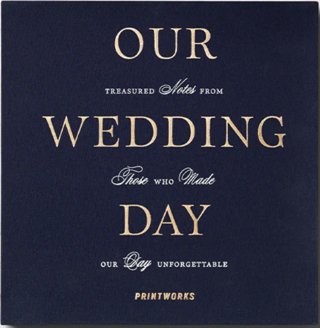Our wedding day vieraskirja, tummansininen/norsunluunvalkoinen Our wedding day vieraskirja, tummansininen/norsunluunvalkoinen Suomen vanhin kirjakauppa - Vuodesta 1899