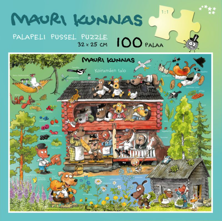 Koiramäen talo palapeli, 100 palaa Koiramäen talo palapeli, 100 palaa Suomen vanhin kirjakauppa - Vuodesta 1899