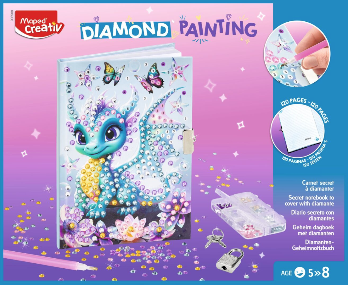 Maped Diamond painting muistikirja Maped Diamond painting muistikirja Suomen vanhin kirjakauppa - Vuodesta 1899