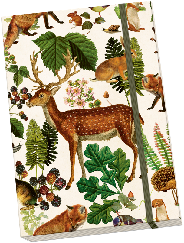 Sköna Ting muistikirja A5, Forest animals Sköna Ting muistikirja A5, Forest animals Suomen vanhin kirjakauppa - Vuodesta 1899