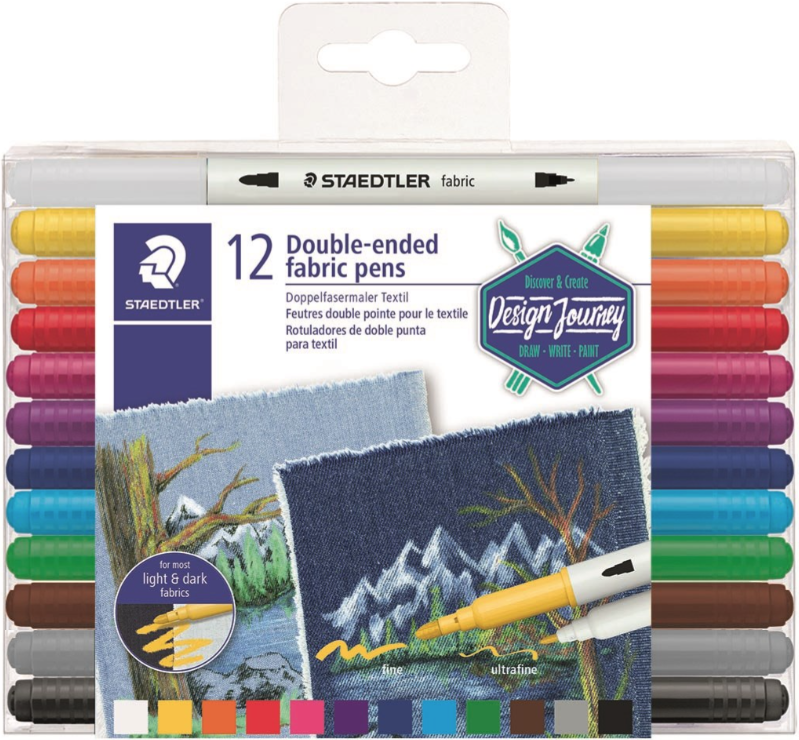 Staedtler tekstiilikynäsetti, 12 väriä Staedtler tekstiilikynäsetti, 12 väriä Suomen vanhin kirjakauppa - Vuodesta 1899