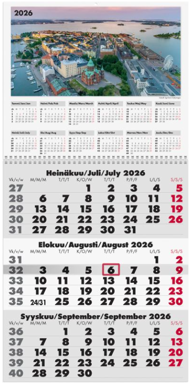 Burde Triplanner 2026 Burde Triplanner 2026 Suomen vanhin kirjakauppa - Vuodesta 1899