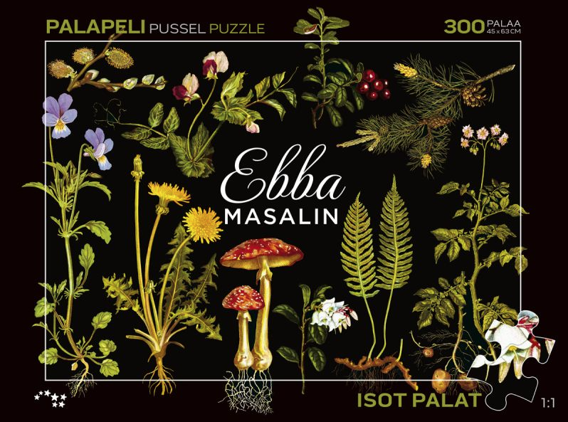 Ebba Masalin palapeli, 300 palaa Ebba Masalin palapeli, 300 palaa Suomen vanhin kirjakauppa - Vuodesta 1899