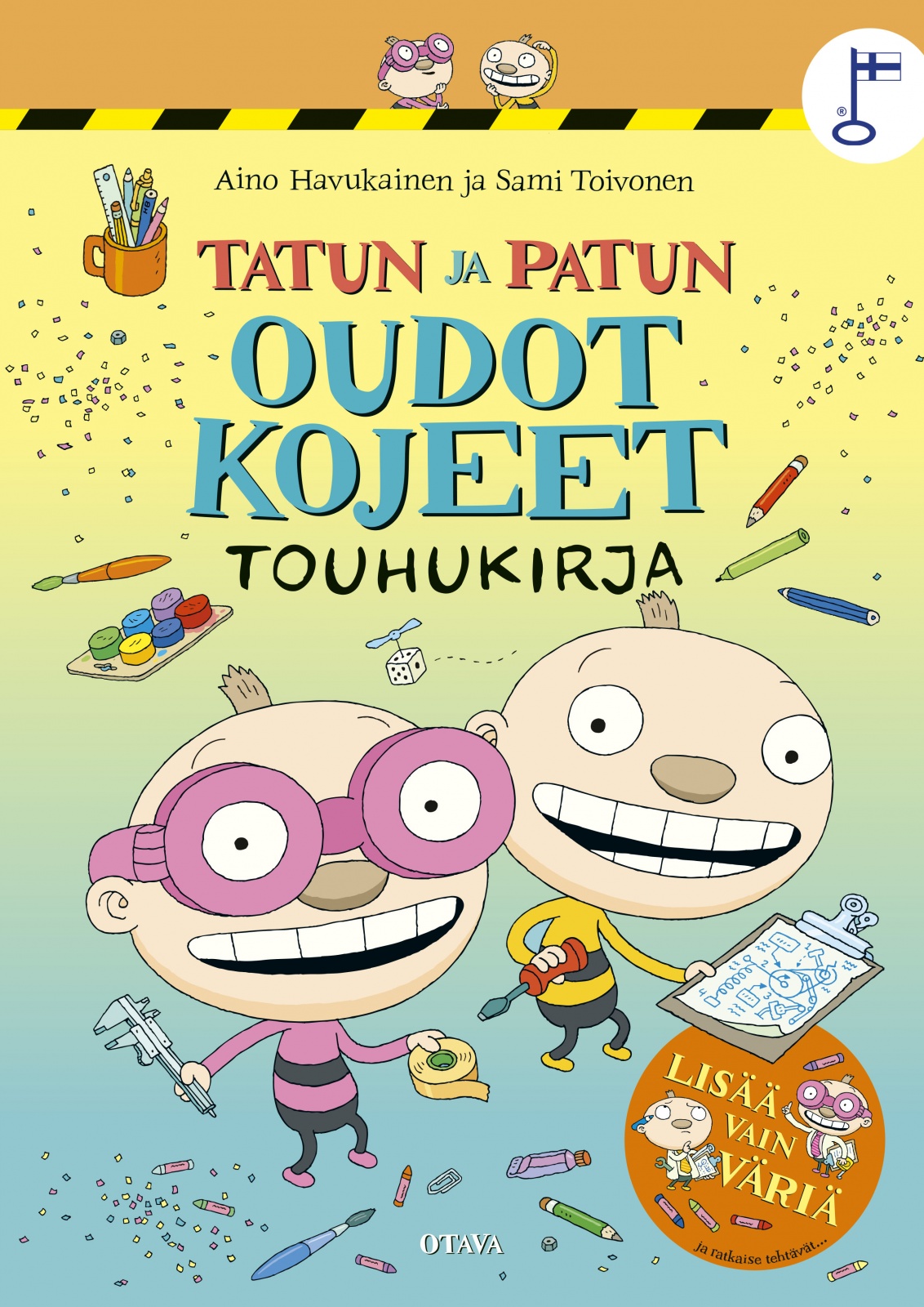 Tatun ja Patun oudot kojeet Touhukirja (UUSI VERSIO) : täytettävä kirja Tatun ja Patun oudot kojeet Touhukirja (UUSI VERSIO) : täytettävä kirja Suomen vanhin kirjakauppa - Vuodesta 1899