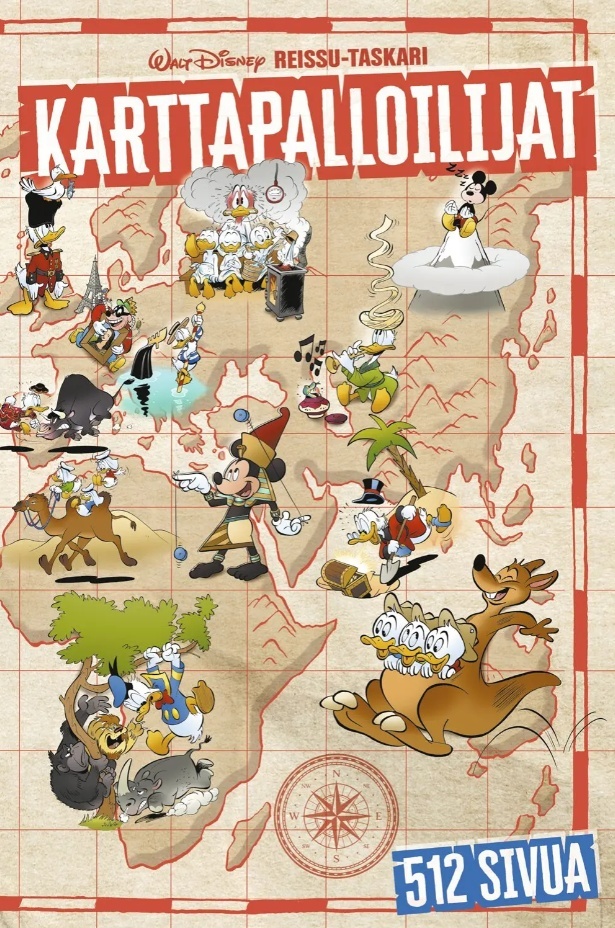 Aku Ankan taskukirja (spesiaali-tuplataskari) Suomen vanhin kirjakauppa - Vuodesta 1899