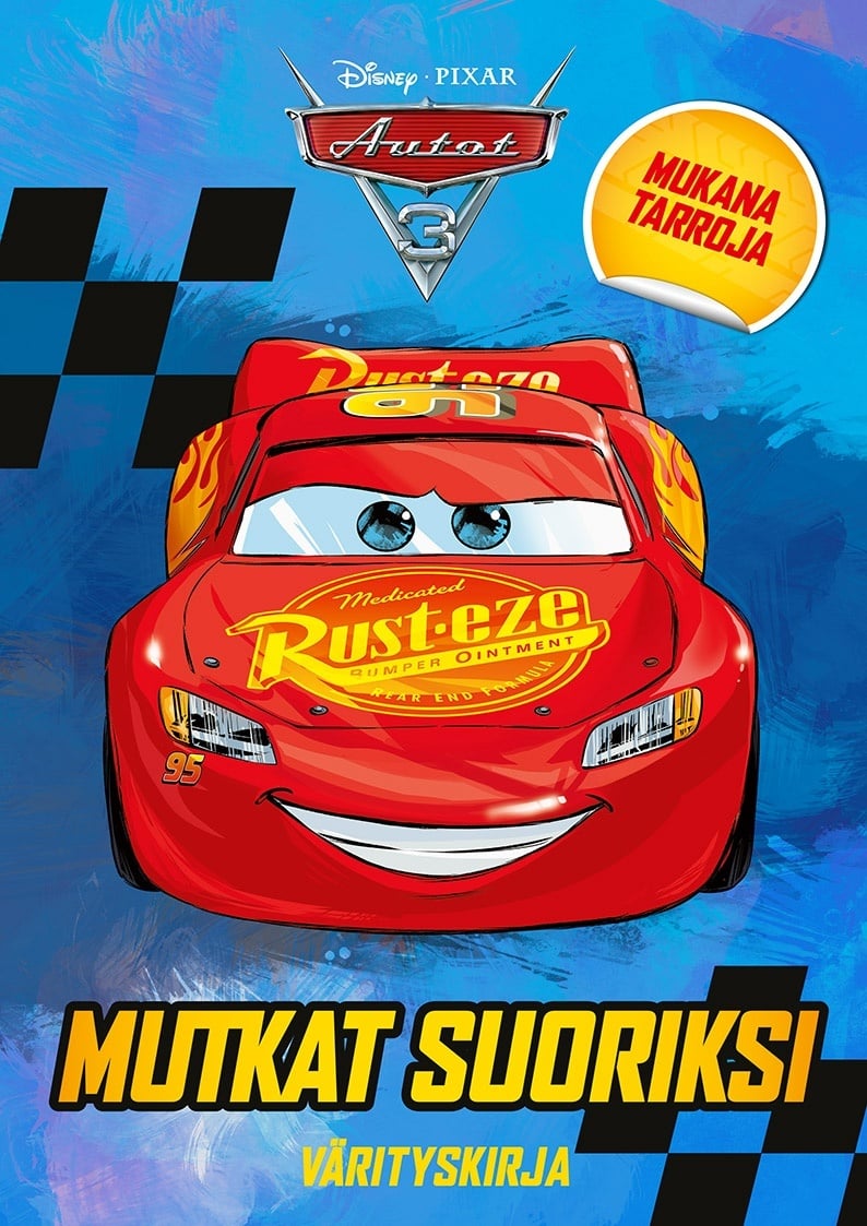 Disney Autot Mutkat suoriksi värityskirja (täytettävä kirja) Disney Autot Mutkat suoriksi värityskirja (täytettävä kirja) Suomen vanhin kirjakauppa - Vuodesta 1899