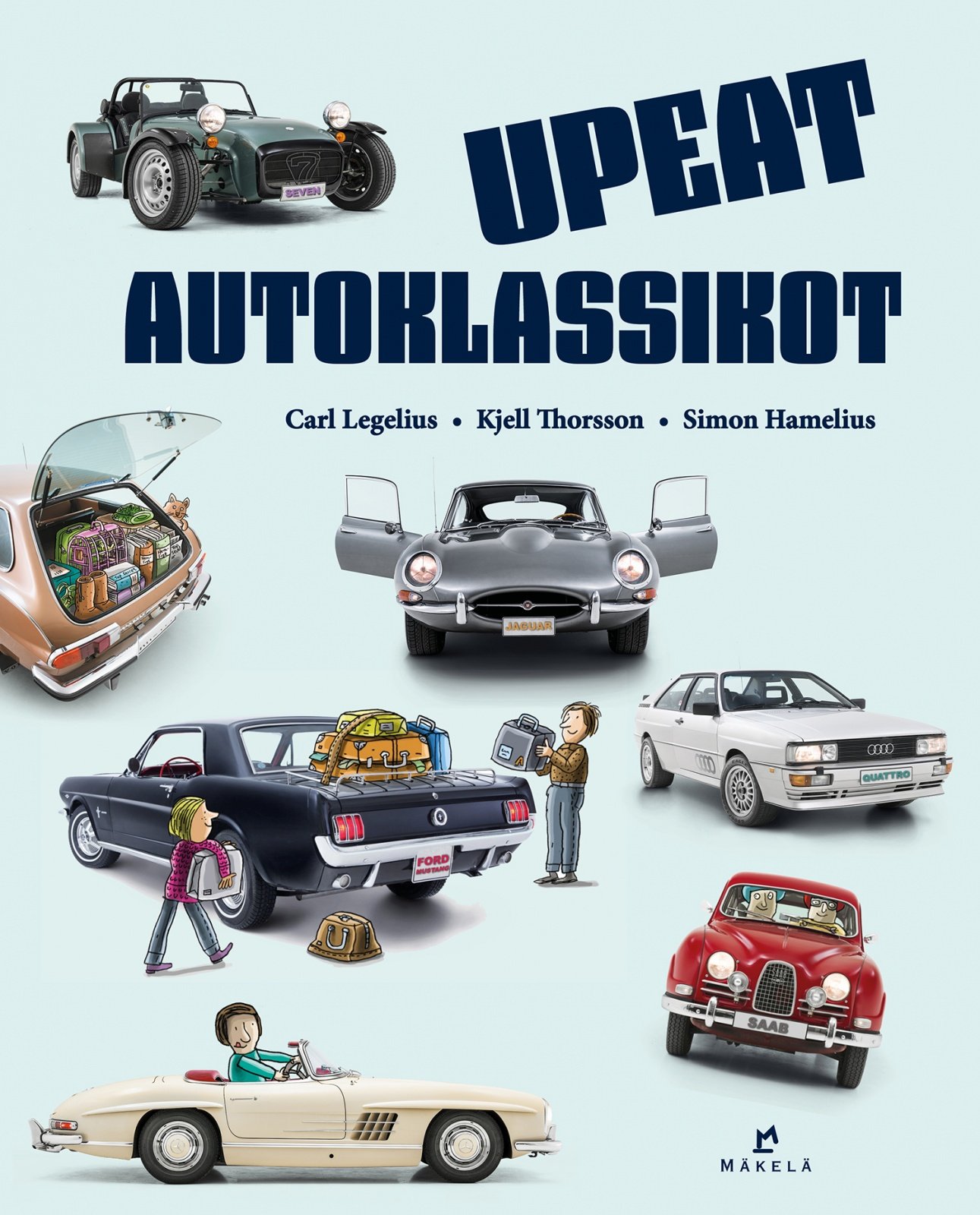 Upeat autoklassikot Upeat autoklassikot Suomen vanhin kirjakauppa - Vuodesta 1899