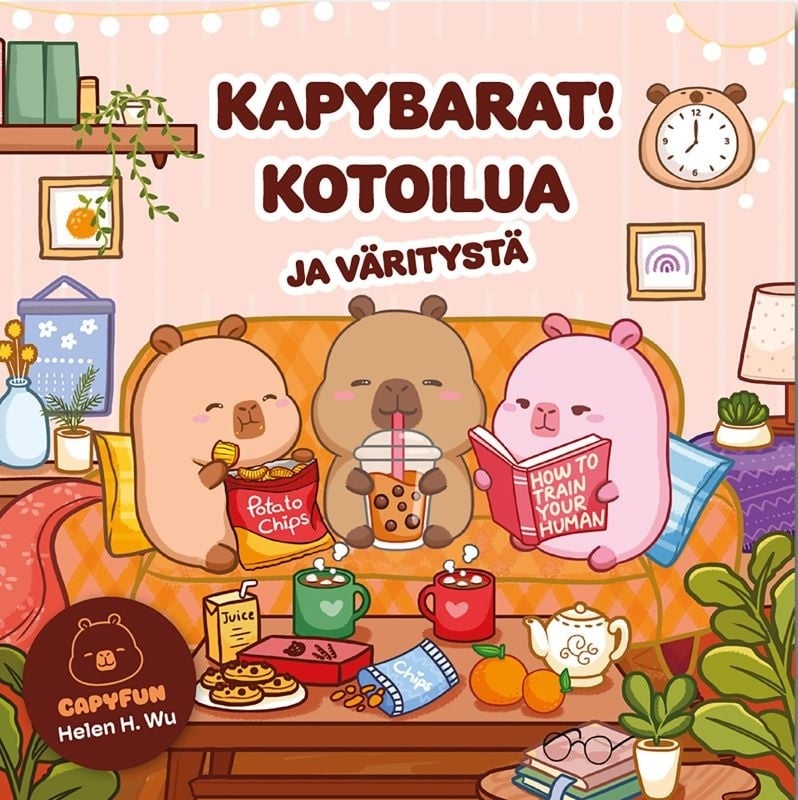 Kapybarat! Kotoilua ja väritystä (täytettävä kirja) Kapybarat! Kotoilua ja väritystä (täytettävä kirja) Suomen vanhin kirjakauppa - Vuodesta 1899