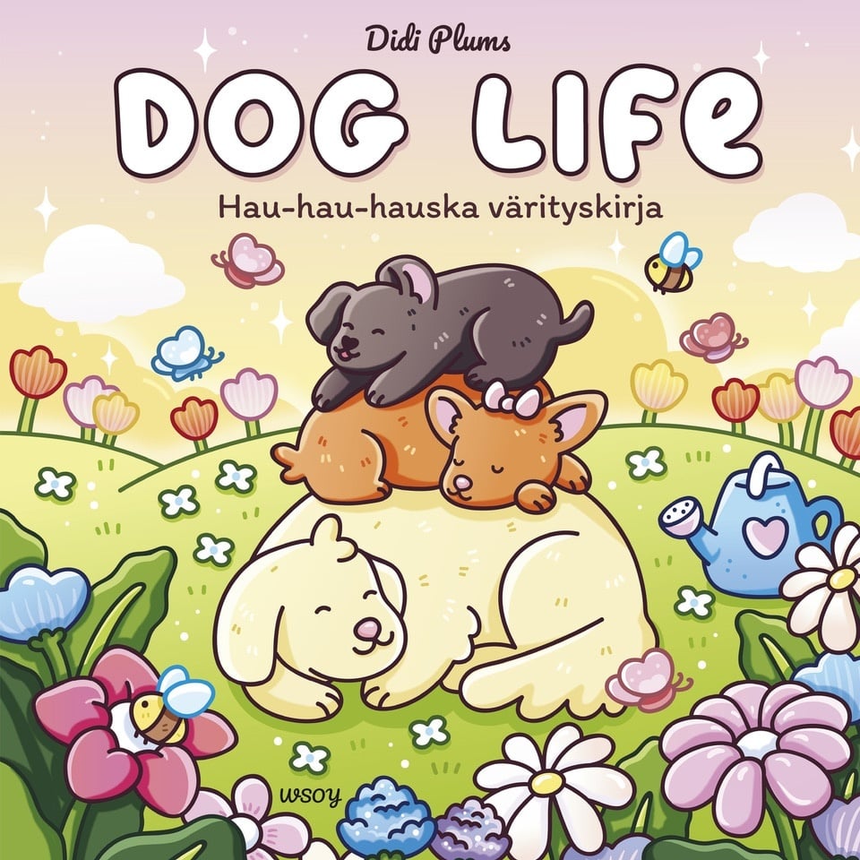 Dog Life : Hau-hau-hauska värityskirja Dog Life : Hau-hau-hauska värityskirja Suomen vanhin kirjakauppa - Vuodesta 1899