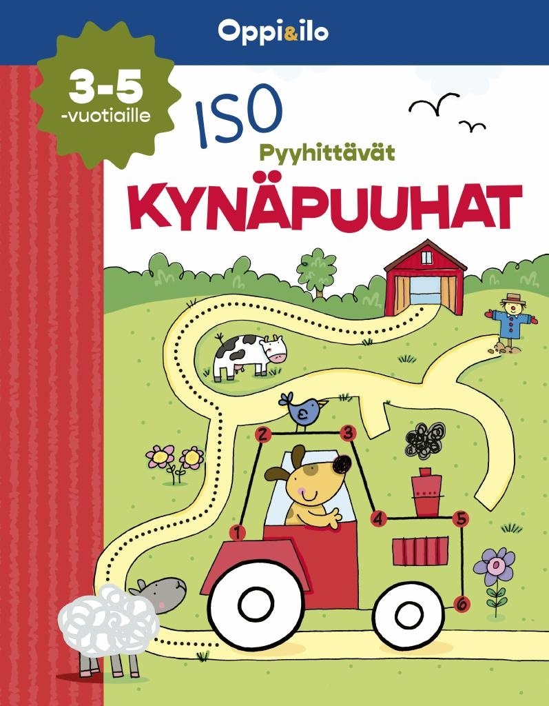 ISO Pyyhittävät kynäpuuhat -puuhakirja 3-5 v ISO Pyyhittävät kynäpuuhat -puuhakirja 3-5 v Suomen vanhin kirjakauppa - Vuodesta 1899