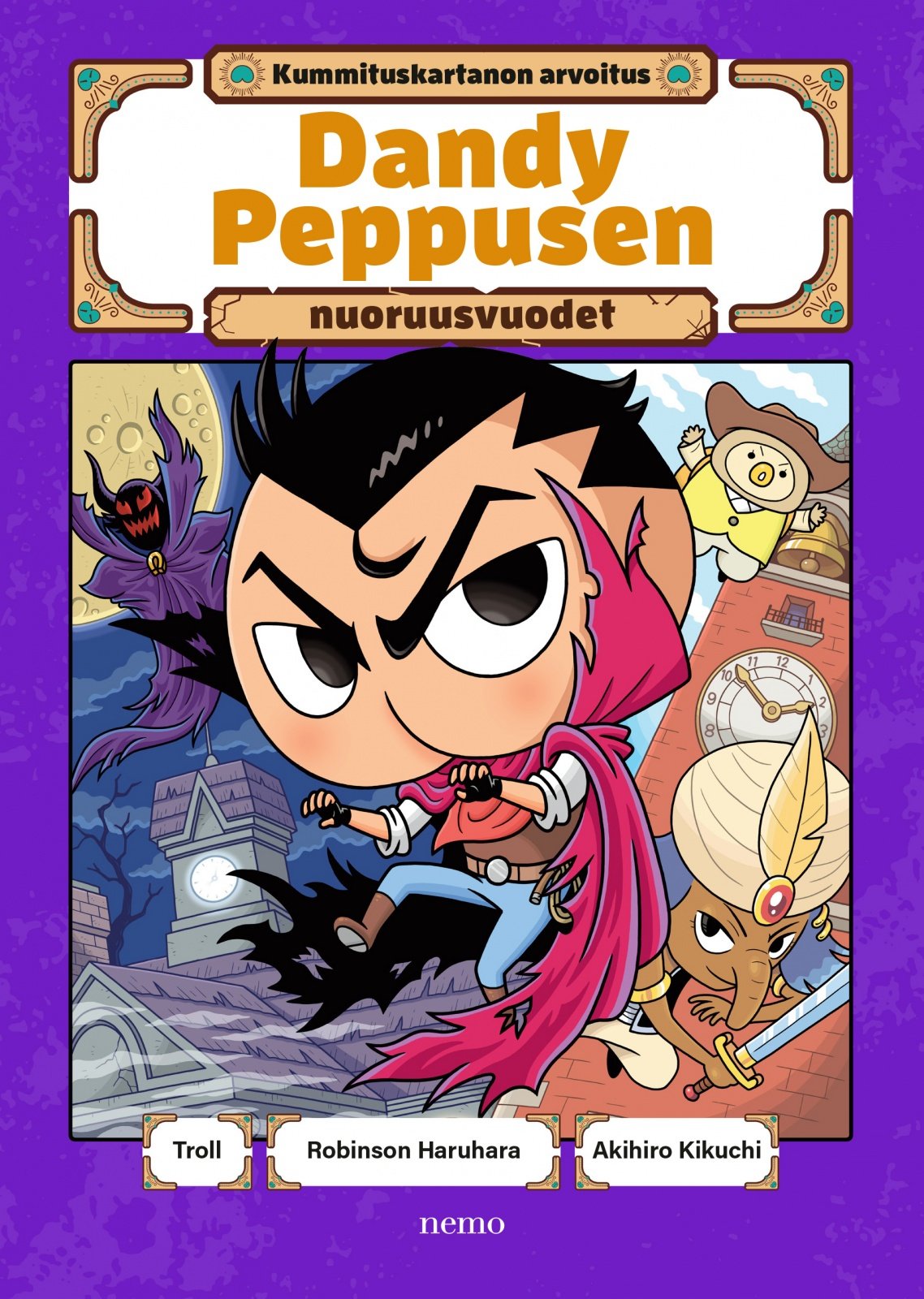 Dandy Peppusen nuoruusvuodet : Kummituskartanon arvoitus Dandy Peppusen nuoruusvuodet : Kummituskartanon arvoitus Suomen vanhin kirjakauppa - Vuodesta 1899