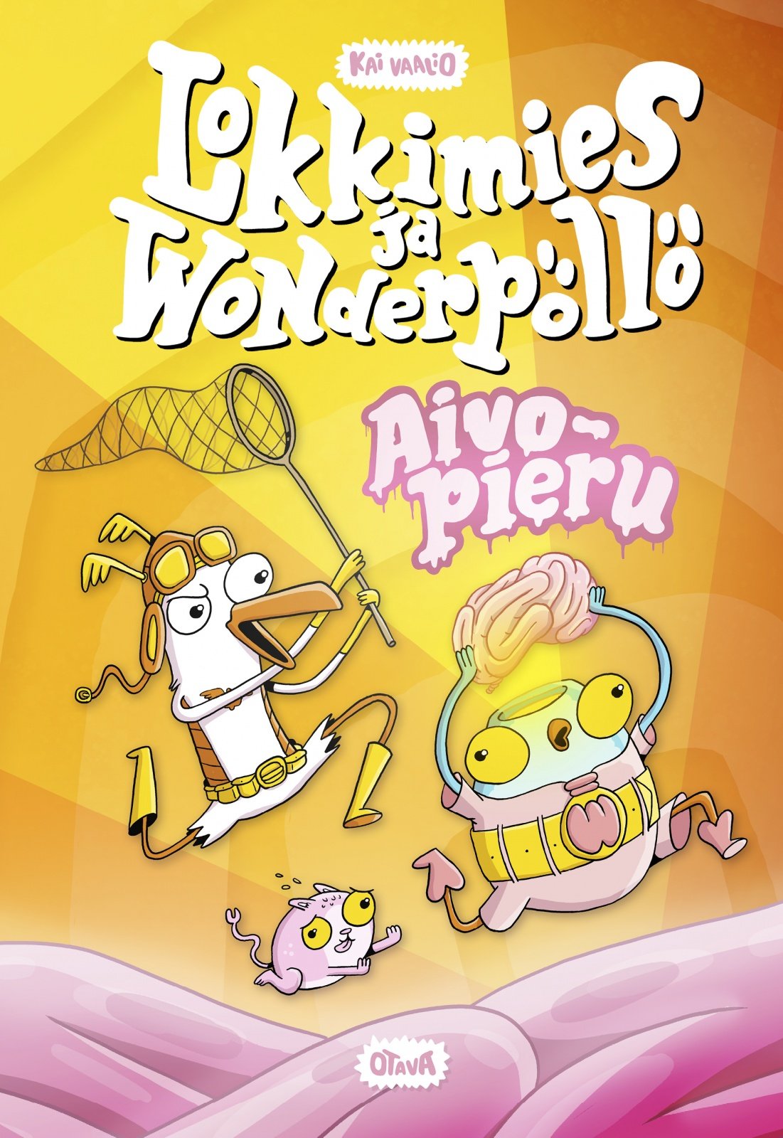 Lokkimies ja Wonderpöllö – Aivopieru Lokkimies ja Wonderpöllö – Aivopieru Suomen vanhin kirjakauppa - Vuodesta 1899