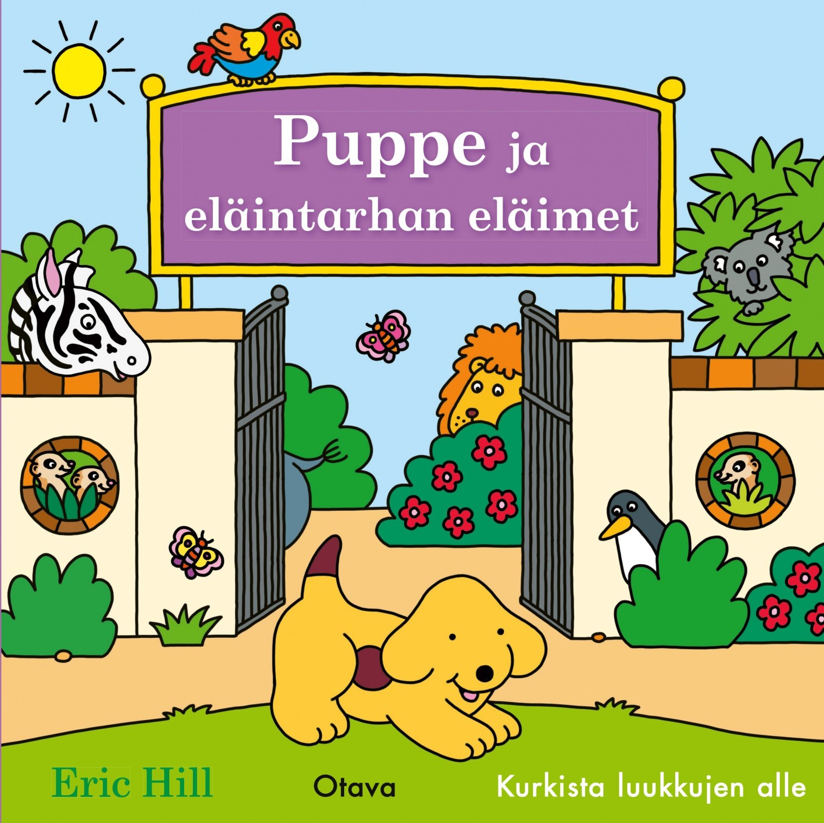 Puppe ja eläintarhan eläimet (luukkukirja) Suomen vanhin kirjakauppa - Vuodesta 1899