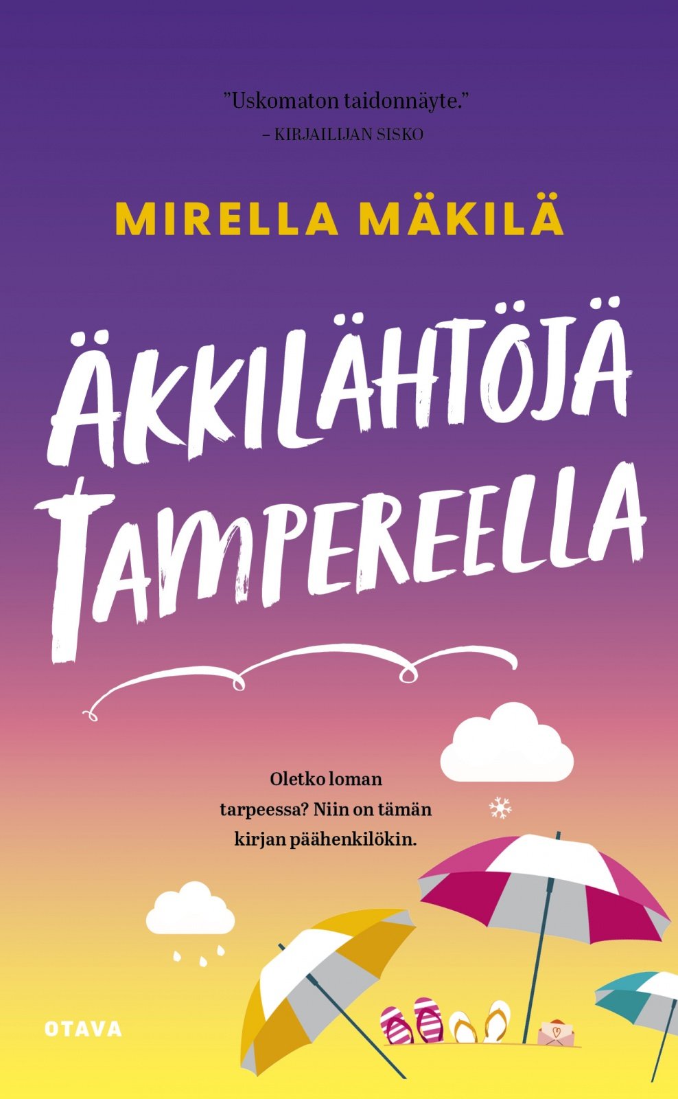 Äkkilähtöjä Tampereella (pokkari) Suomen vanhin kirjakauppa - Vuodesta 1899