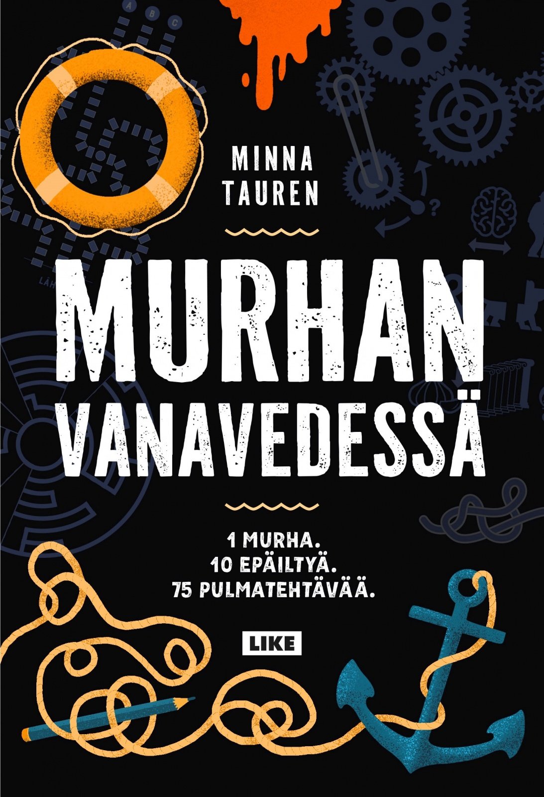 Murhan vanavedessä (täytettävä kirja) : Löydä selvitä solmi PUNAISIA LANKOJA Murhan vanavedessä (täytettävä kirja) : Löydä selvitä solmi PUNAISIA LANKOJA Suomen vanhin kirjakauppa - Vuodesta 1899