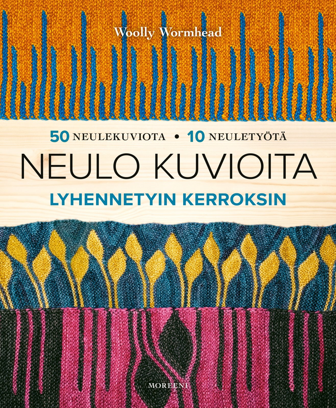 Neulo kuvioita lyhennetyin kerroksin Neulo kuvioita lyhennetyin kerroksin Suomen vanhin kirjakauppa - Vuodesta 1899