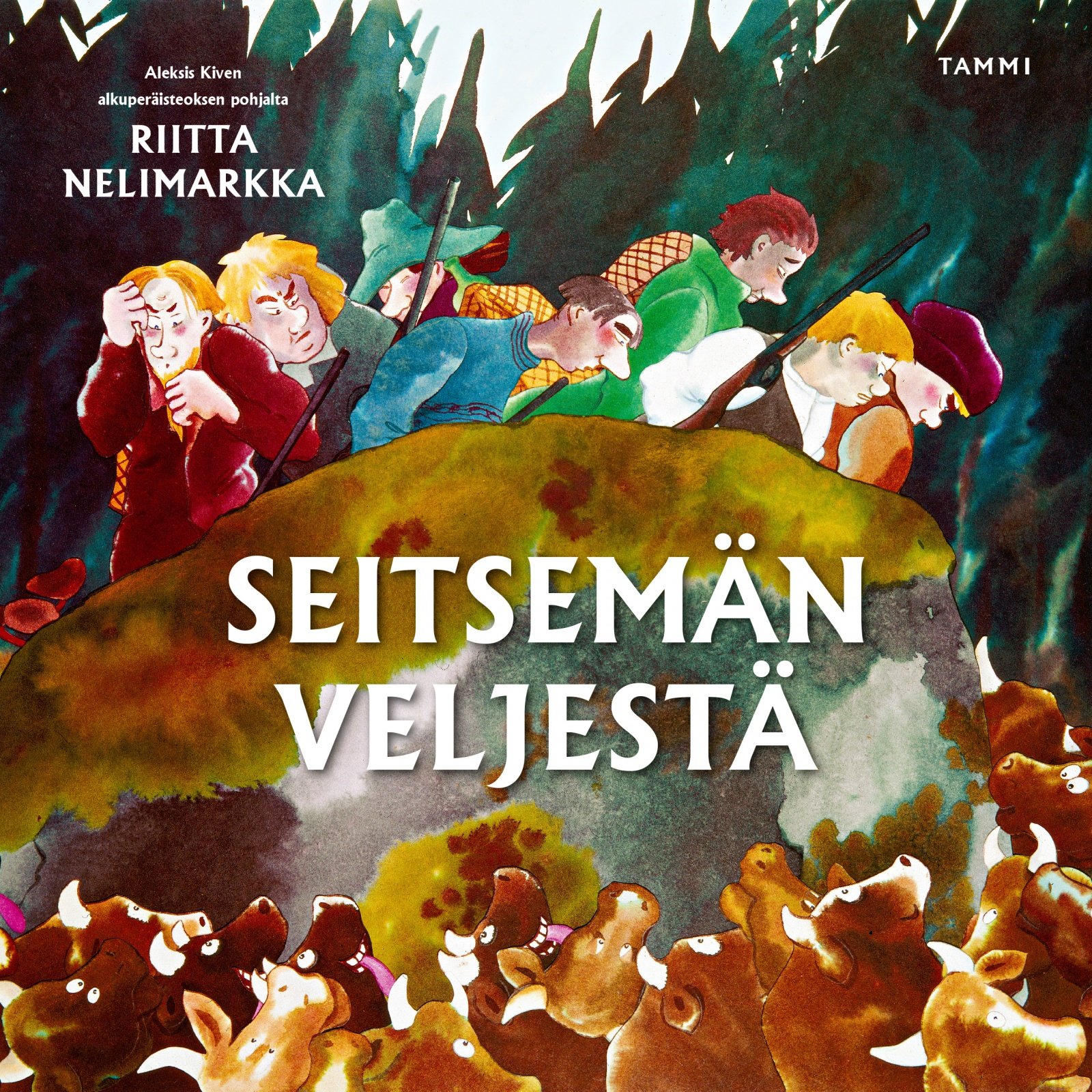Seitsemän veljestä (pehmeäkantinen) Seitsemän veljestä (pehmeäkantinen) Suomen vanhin kirjakauppa - Vuodesta 1899