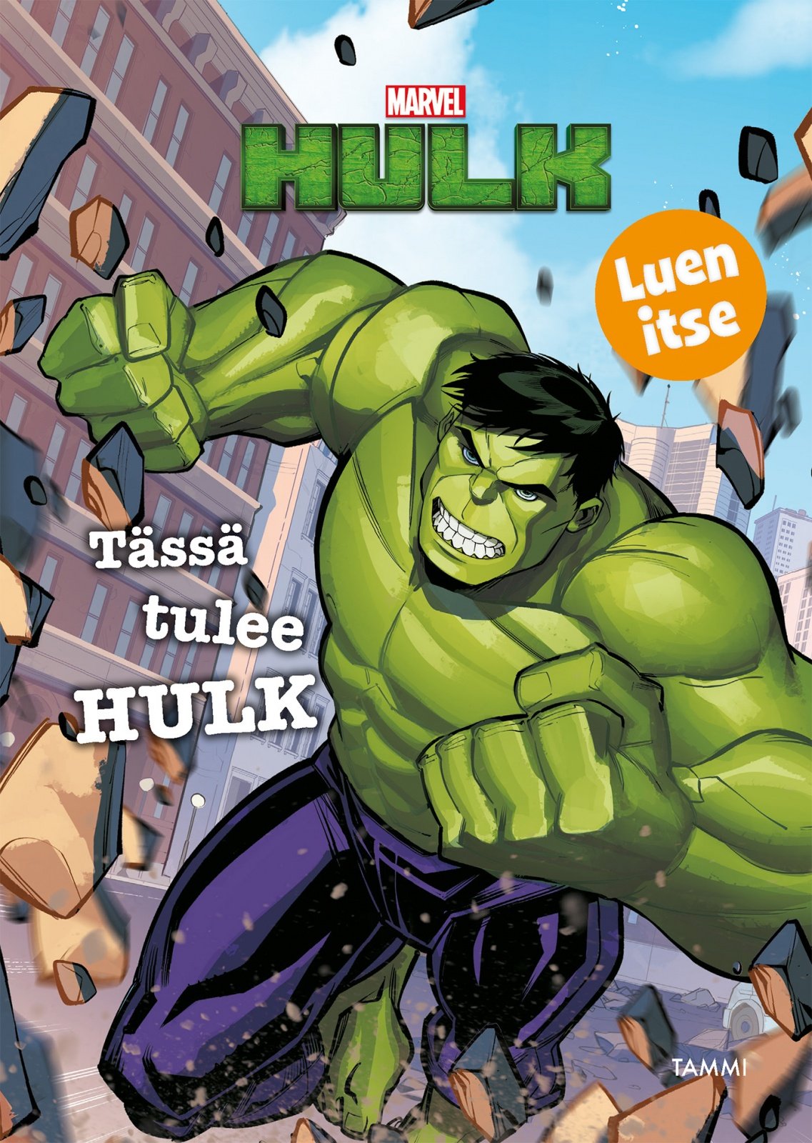 Marvel. Tässä tulee Hulk. Luen itse. Marvel. Tässä tulee Hulk. Luen itse. Suomen vanhin kirjakauppa - Vuodesta 1899