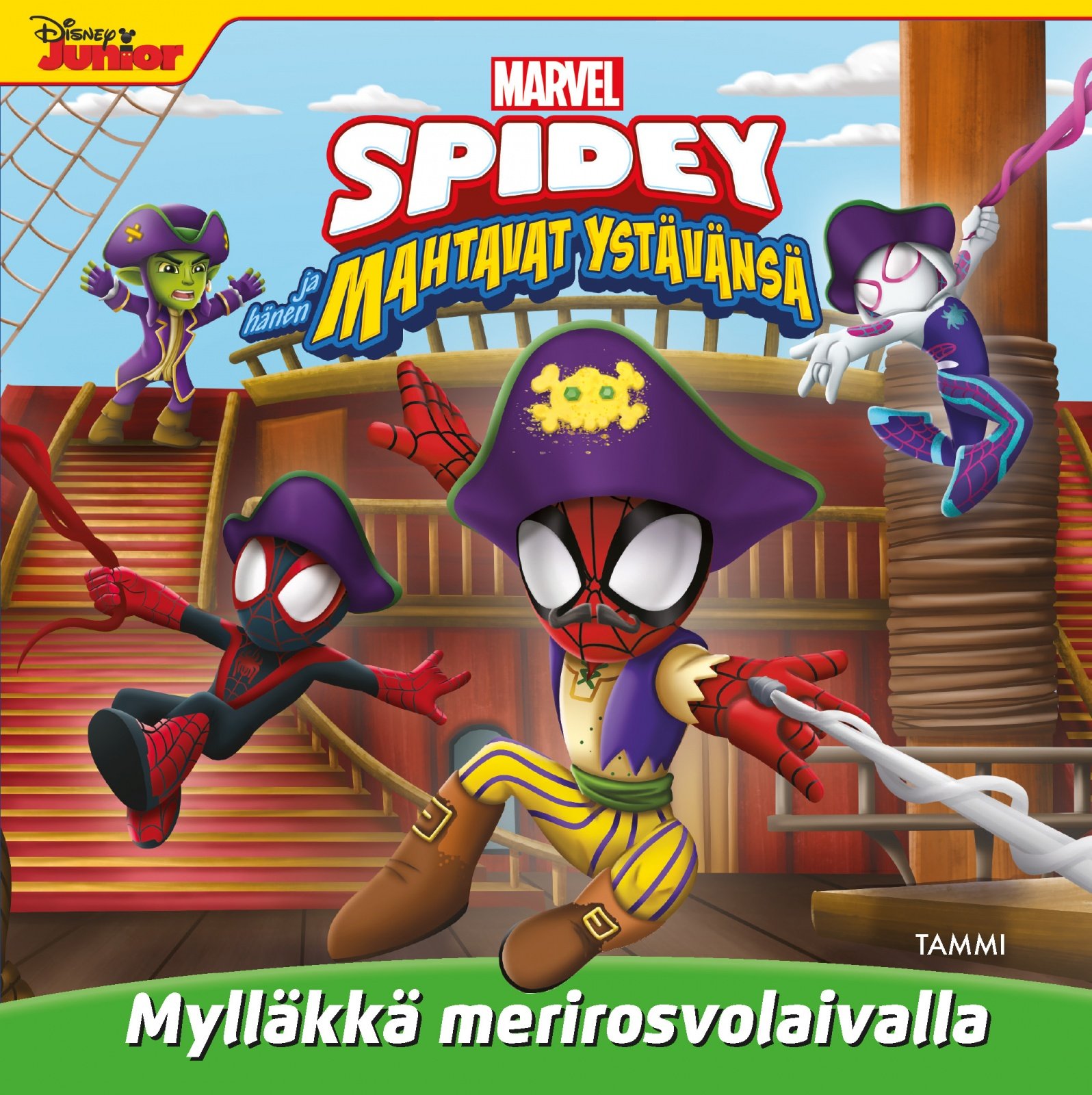 Marvel. Spidey ja hänen mahtavat ystävänsä. Mylläkkä merirosvolaivalla Marvel. Spidey ja hänen mahtavat ystävänsä. Mylläkkä merirosvolaivalla Suomen vanhin kirjakauppa - Vuodesta 1899