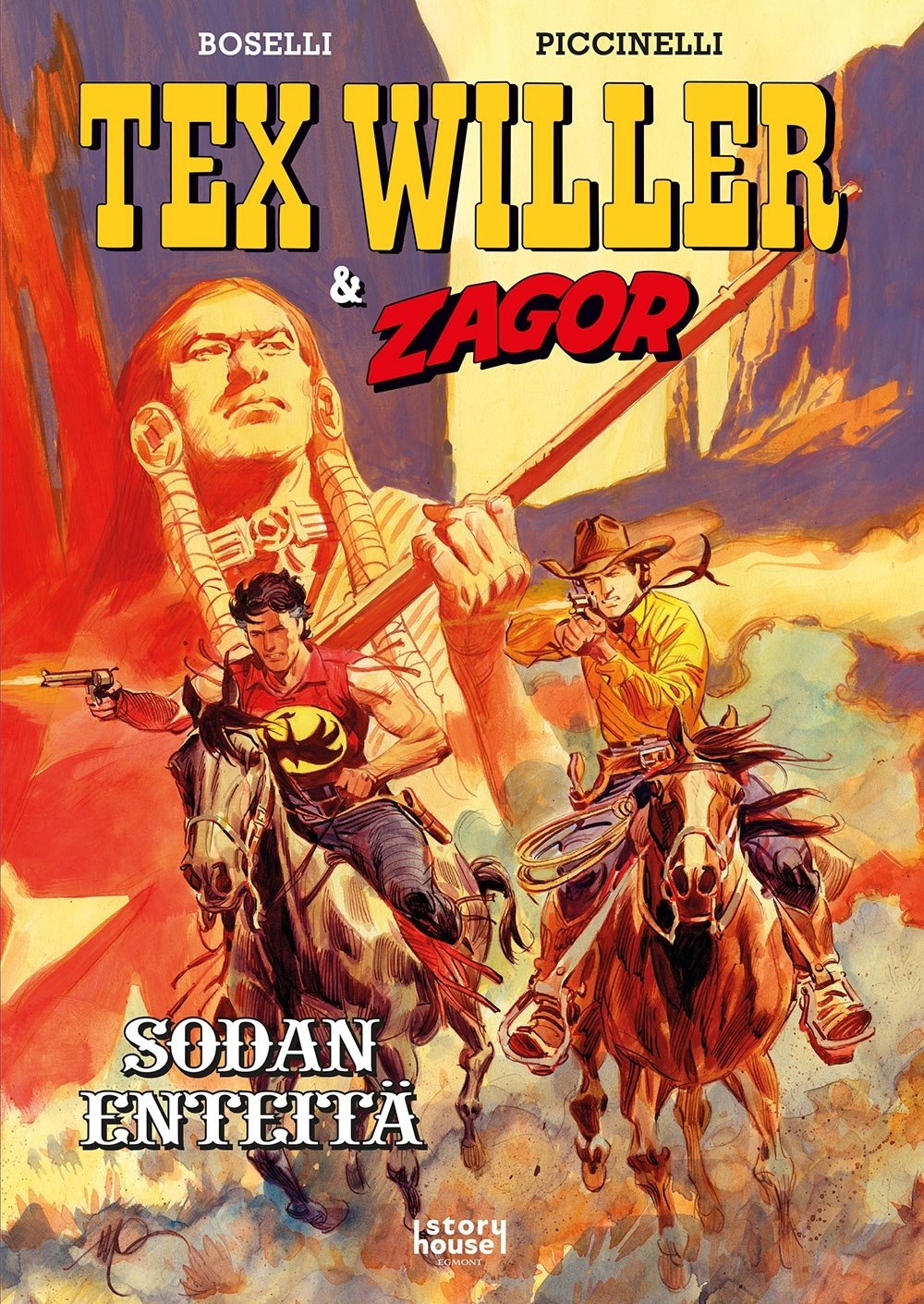 Tex Willer ja Zagor 2 Sodan enteitä Suomen vanhin kirjakauppa - Vuodesta 1899