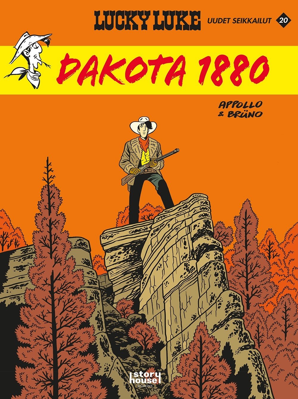 Lucky Luke uudet seikkailut 20: Dakota 1880 Lucky Luke uudet seikkailut 20: Dakota 1880 Suomen vanhin kirjakauppa - Vuodesta 1899