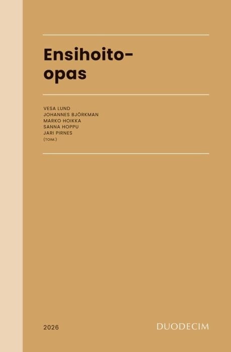 Ensihoito-opas Ensihoito-opas Suomen vanhin kirjakauppa - Vuodesta 1899