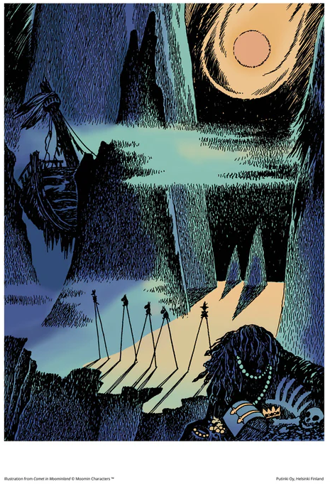 Muumi juliste, Pyrstötähti Muumi juliste, Pyrstötähti Suomen vanhin kirjakauppa - Vuodesta 1899