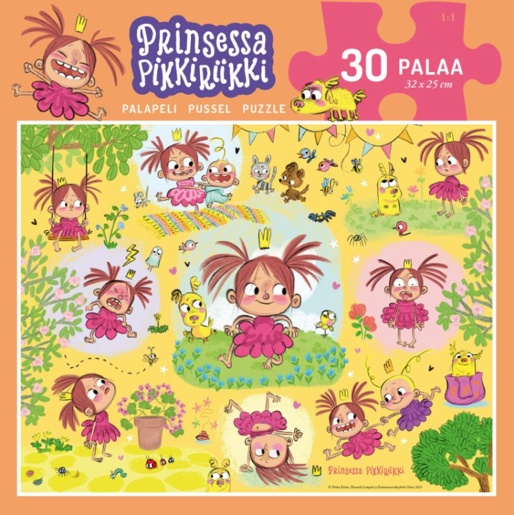 Prinsessa Pikkiriikki palapeli, 30 palaa Prinsessa Pikkiriikki palapeli, 30 palaa Suomen vanhin kirjakauppa - Vuodesta 1899