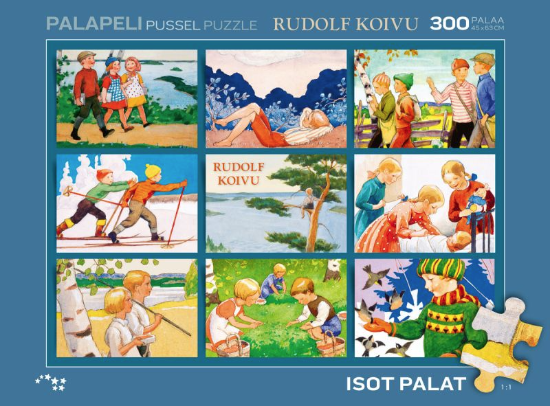 Rudolf Koivu palapeli, 300 palaa Rudolf Koivu palapeli, 300 palaa Suomen vanhin kirjakauppa - Vuodesta 1899