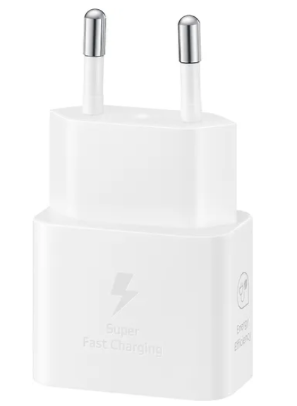 Samsung power charger 25W, valkoinen (ei sis. USB-C kaapelia) Samsung power charger 25W, valkoinen (ei sis. USB-C kaapelia) - Image 4