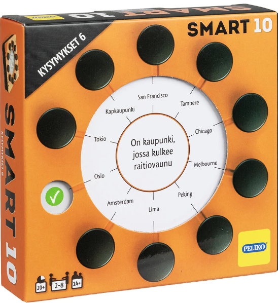 Smart 10, lisäkysymykset 6 Smart 10, lisäkysymykset 6 Suomen vanhin kirjakauppa - Vuodesta 1899