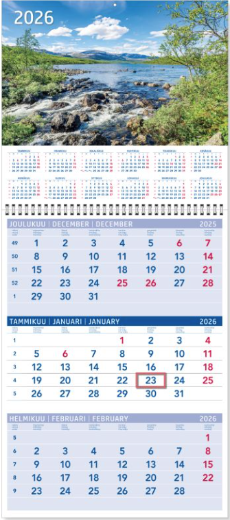 Triplanner suuri 2026 Triplanner suuri 2026 Suomen vanhin kirjakauppa - Vuodesta 1899