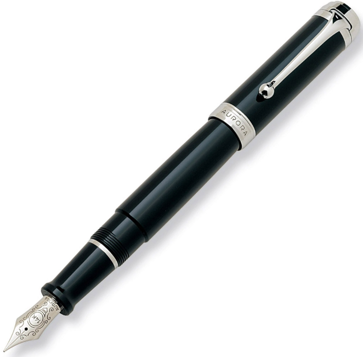 Aurora Talentum Finesse täytekynä, musta/kromi Aurora Talentum Finesse täytekynä, musta/kromi Suomen vanhin kirjakauppa - Vuodesta 1899