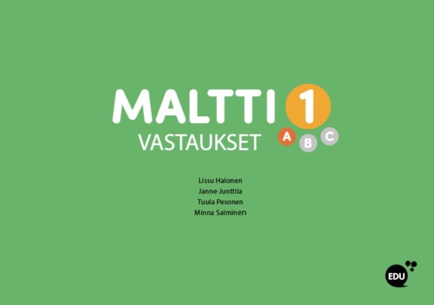 Maltti 1A Vastaukset Suomen vanhin kirjakauppa - Vuodesta 1899