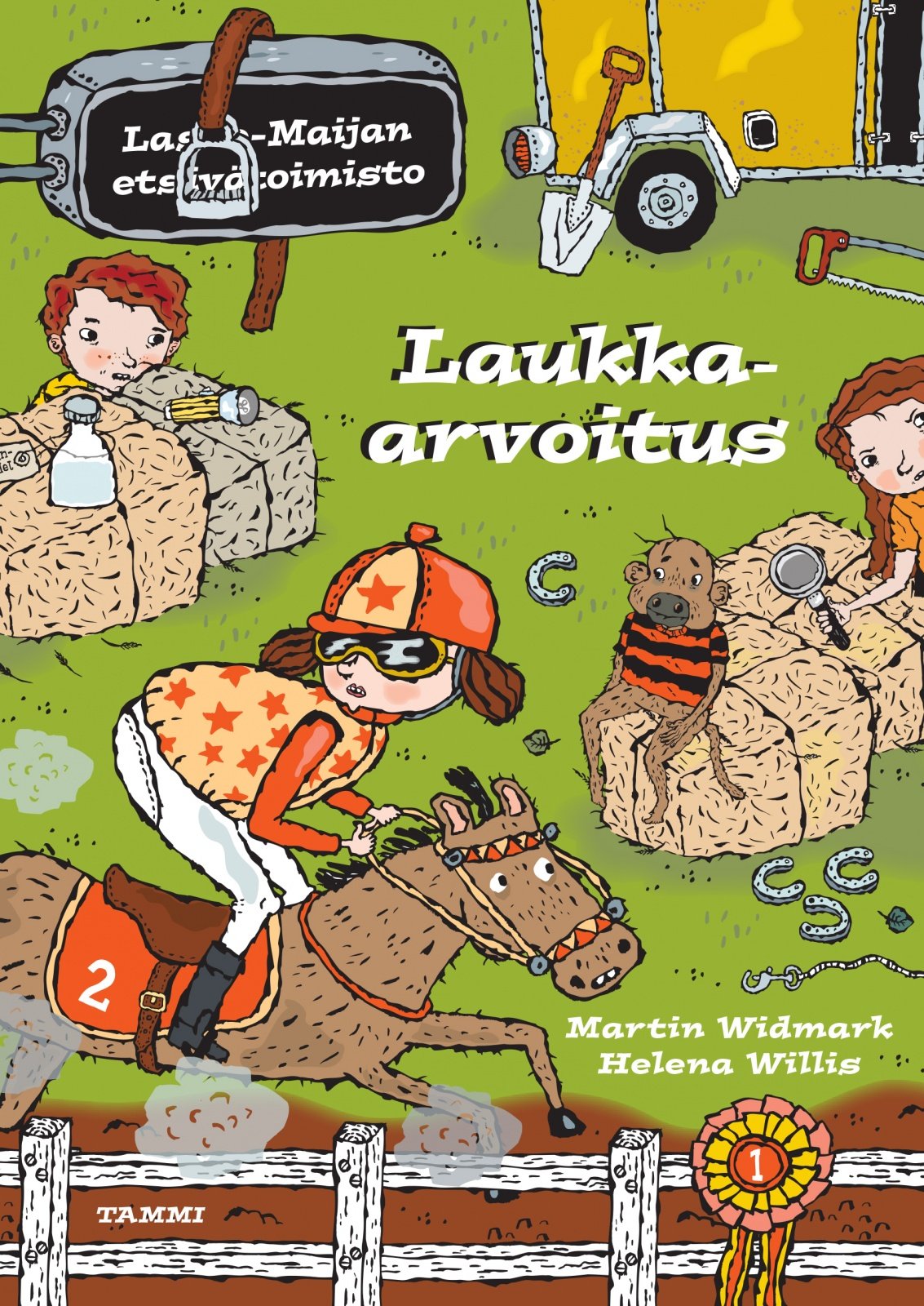 Laukka-arvoitus. Lasse-Maijan etsivätoimisto Suomen vanhin kirjakauppa - Vuodesta 1899