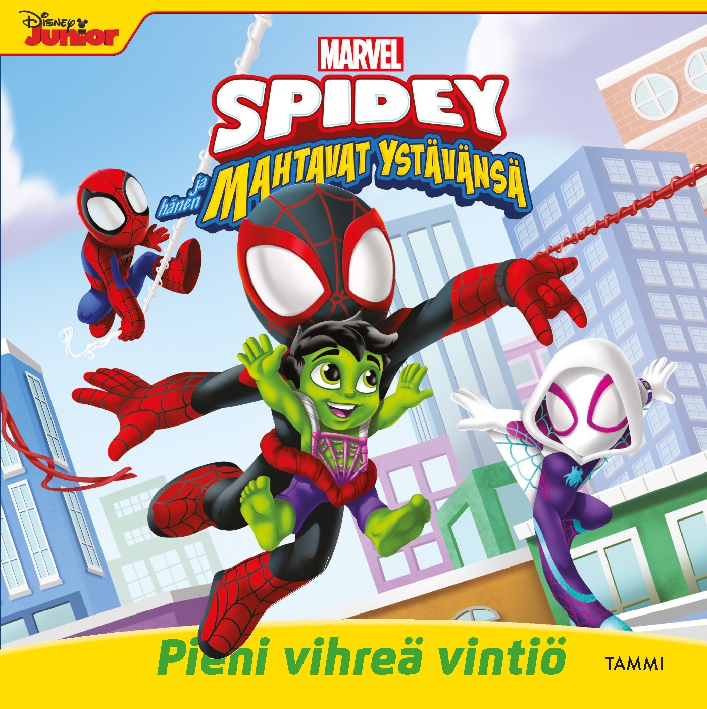 Marvel. Spidey ja hänen mahtavat ystävänsä. Pieni vihreä vintiö Suomen vanhin kirjakauppa - Vuodesta 1899